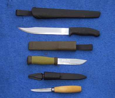 some scandinavian
	blades